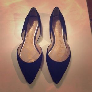 Sam Edelman black suede flats 9.5
